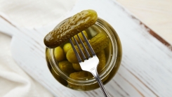 Pickles in a jar